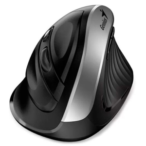 Mouse Inalambrico Genius Ergo 8250S Vertical, 6 Botones, Ergonomico, Silver/Grey