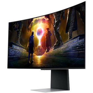 Monitor Samsung Odyssey OLED G8 34pulgadas Curvo 3440x1440 UWQHD 175Hz, DisplayPort, Gamer, LS34DG850SLXPE / Samsung