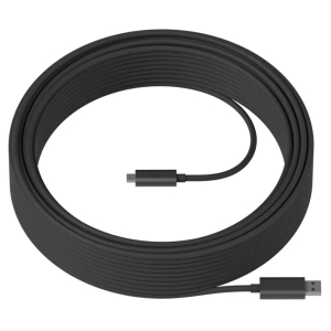 Cable Logitech B2B Strong USB SuperSpeed 10m Black, 939-001799