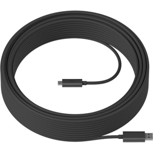 Cable Logitech B2B Strong USB SuperSpeed 25m Black, 939-001802