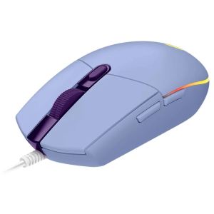 Mouse Gamer Logitech G203, LIGHTSYNC, 8000 DPI, RGB, Lila, 910-005851 / LOGITECH