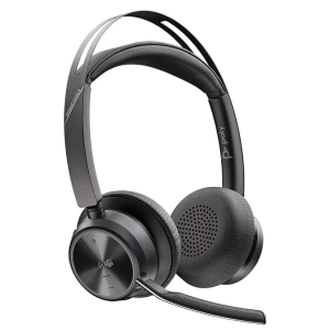 Audifonos con Microfono Inalambricos Poly Voyager Focus 2, Microsoft Teams, 9T9J6AA#AC3 / Poly