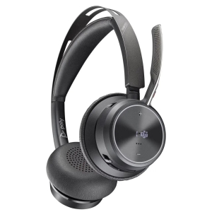 Audifonos con Microfono Inalambricos Poly Voyager Focus 2, Microsoft Teams, 9T9J6AA#AC3 / Poly