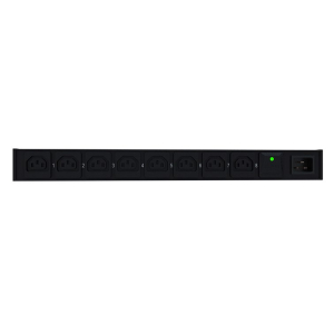PDU Forza 1U para Rack 10 Tomas de Corriente, 8 x C13, 2 x C19, AC 200/240V, Medido con SPD, FPD-1012M1U / Forza