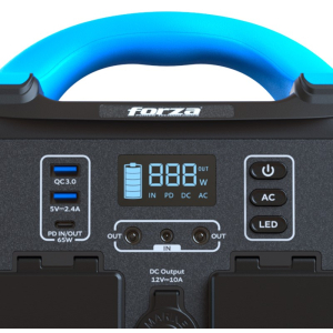 Forza Titan Series Battery Backup Power Station FPP-T302-I 300W, 220V AC, Salida Universal / Forza