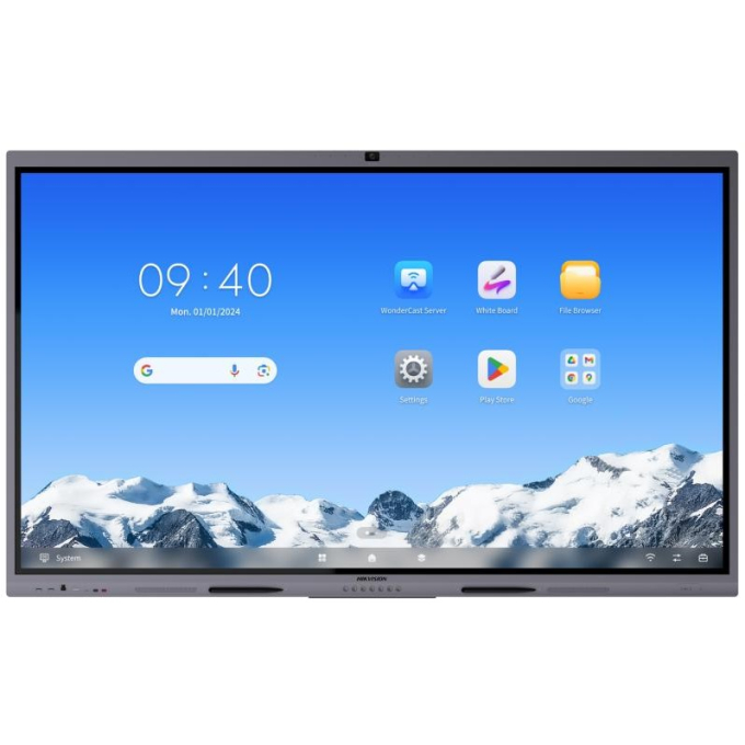 Hikvision - LED-backlit LCD monitor - 65pulgadas 65-inch 4K Interactive Display DS-D5C65RB/B2L / Hikvision
