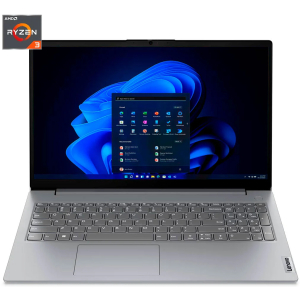 Laptop Lenovo V15 G4 AMN, AMD Ryzen3 7320U, Memoria RAM 8GB, Disco Solido 512GB SSD, Pantalla 15.6FHD