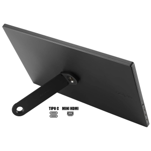 Monitor LED ASUS ZenScreen MB169CK 15.6pulgadas Full HD 1920x1080 IPS 60Hz 5ms USB Tipo-C, Negro / Asus