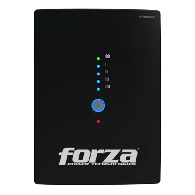 UPS de Linea Interactiva Forza 2400VA/1200W, AC 220/240V, USB, Software, NT-2402PRO / Forza