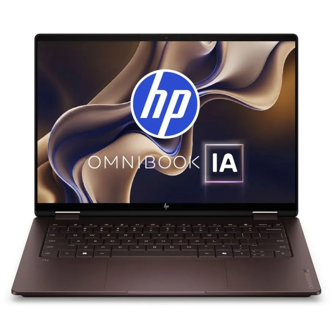 Laptop HP OmniBook 14, AMD Ryzen7 445 hasta 4.6GHz, Memoria RAM 16GB DDR5, Disco Solido 512GB SSD, AMD Radeon 840M, Pantalla 14pulgadas, Windows 11 Home, DG0D3LA#ABM / HP