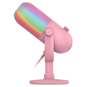 Microfono Gamer Razer Seiren V3 Chroma, Supercardioide, Sensor Tactil, Silent, Quartz, RZ19-05060300-R3U1 / RAZER