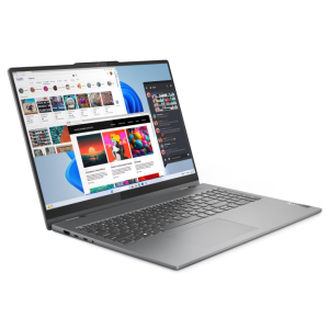 Laptop Lenovo IdeaPad 5 2-in-1 16IRU9, Intel Core 7 150U, Memoria RAM 16GB DDR5, Disco Solido 1TB SSD, Pantalla 16pulgadas WUXGA 1920x1200 IPS Tactil, Win11 Home, Luna Grey / Lenovo