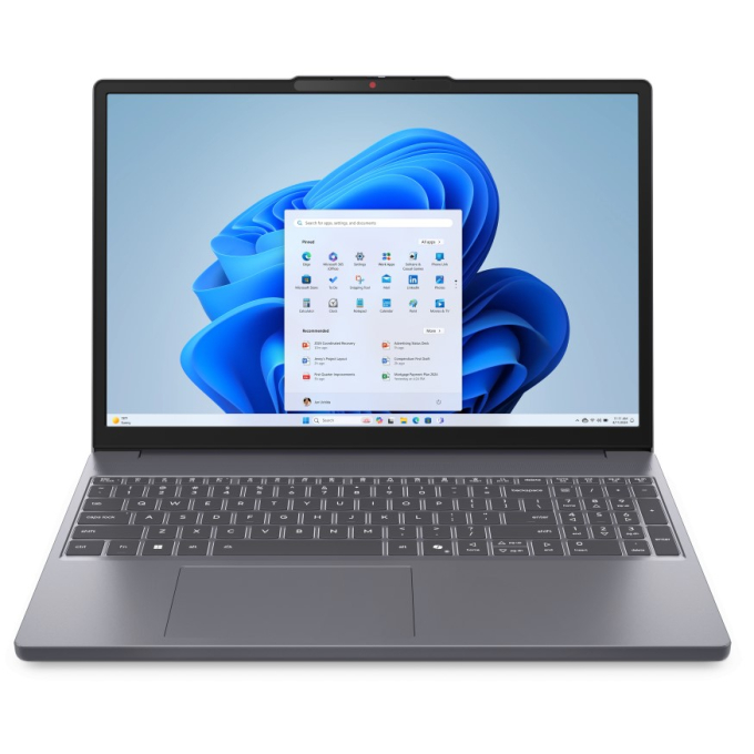 Laptop Lenovo IdeaPad Slim 3, AMD Ryzen7 170, Memoria RAM 16GB DDR5, Disco Solido 512GB SSD, Pantalla 15.3pulgadas WUXGA 1920x1200 IPS Tactil, Win11 Home, Grey / Lenovo