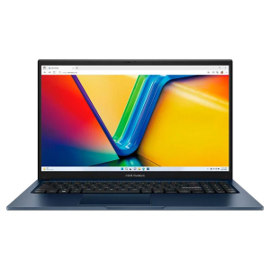 Laptop ASUS Vivobook, Intel Core 3 100U, Memoria RAM 8GB, Disco Solido 128GB SSD, Pantalla 15.6 Full HD 1920x1080, Win11, Quiet Blue, X1504VAP-C38128