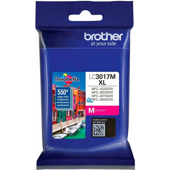 Cartucho de Tinta Brother LC-3017M Magenta para Impresoras MFC-J5330DW, J6530, J6730, J6930 - 550 Paginas / Brother