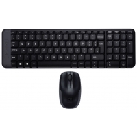 Combo teclado + Mouse LOGITECH MK220 Inalambrico Black WiFi (PN 920-004430) / LOGITECH