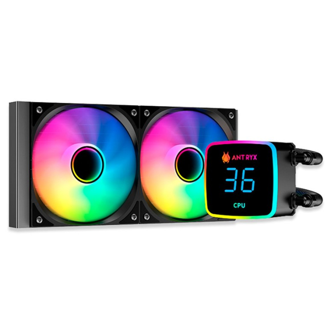 Sistema de Enfriamiento Liquido Antryx Triton Edge 240 ARGB, AWC-TED240K / Antryx