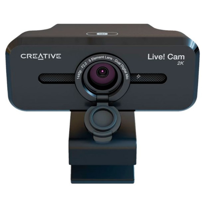 Camara Web Creative Live Sync V3, 2K QHD 1440p, Zoom 4X, Dual / Creative