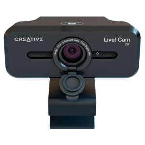 Camara Web Creative Live Sync V3, 2K QHD 1440p, Zoom 4X, Dual