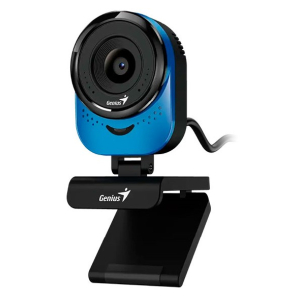 Camara Web Genius FaceCam 1000X Q, HD 720p, Blue, 32200009401 / Genius