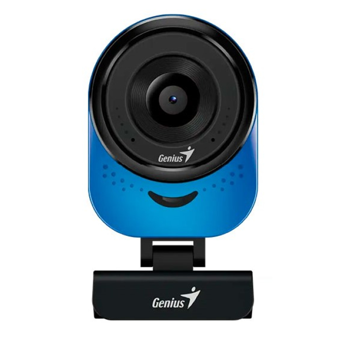Camara Web Genius FaceCam 1000X Q, HD 720p, Blue, 32200009401 / Genius