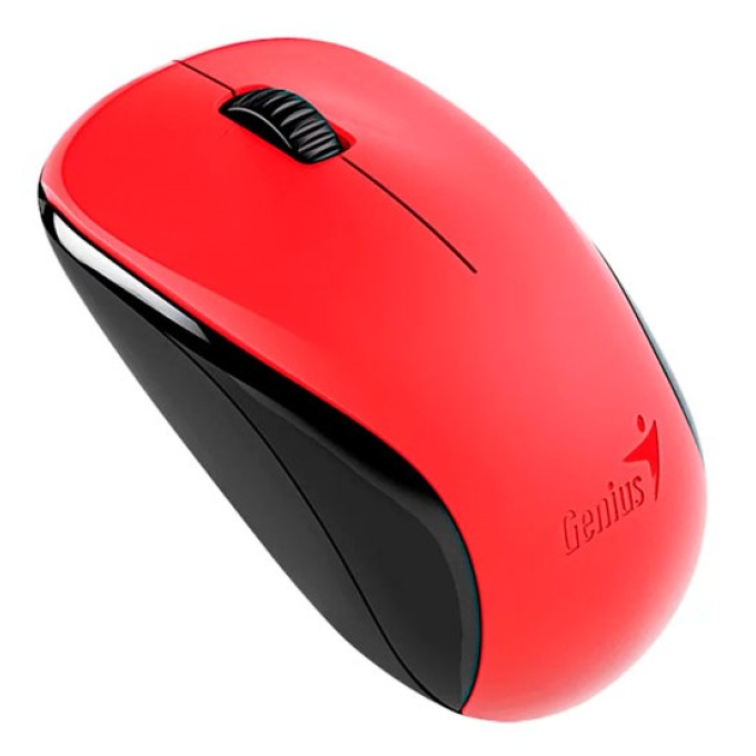 Mouse Inalambrico Genius NX-7000 BlueEye, Red, 31030027403 / Genius