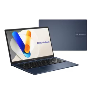 Laptop ASUS Vivobook, Intel Core 5 120U, Memoria RAM 8GB DDR5, Disco Solido 512GB SSD, Video Integrado, Pantalla 15.6pulgadas Full HD, FreeDOS, Azul, X1504VA-BQ5699 / Asus