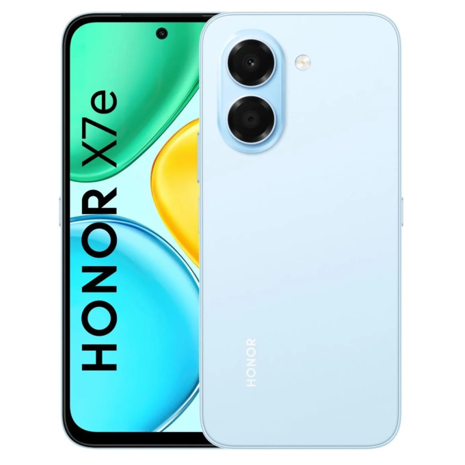 Celular Honor X7E, Memoria RAM 6GB, Almacenamiento 256GB, Light Blue, LAB-LX3 / HONOR
