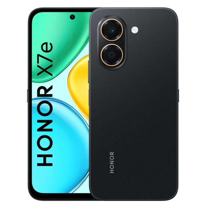 Celular Honor X7E, Memoria RAM 6GB, Almacenamiento 256GB, Midnight Black, LAB-LX3 / HONOR