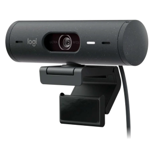Camara Web Logitech Brio 500, Full HD 1080p, USB-C, Black, 960-001412 / LOGITECH