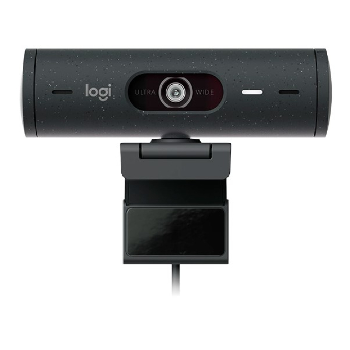 Camara Web Logitech Brio 500, Full HD 1080p, USB-C, Black, 960-001412 / LOGITECH