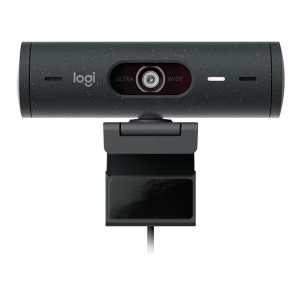 Camara Web Logitech Brio 500, Full HD 1080p, USB-C, Black, 960-001412