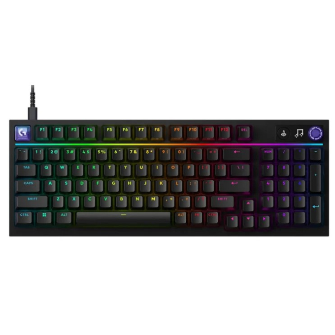 Teclado Mecanico Logitech G316 X 98, 8KHz, LIGHTSYNC RGB, Black, 920-014183 / LOGITECH