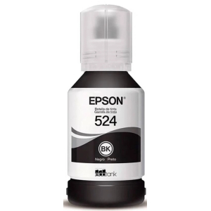 Botella de Tinta Epson T524120-AL Negro para Impresoras L6580, L15150, L15160 - 7,500 paginas