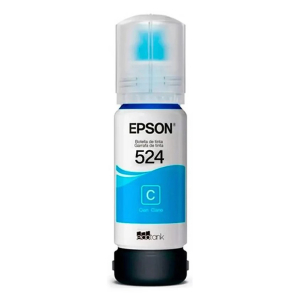 Botella de Tinta Epson T524220-AL Cian para Impresoras L6580, L15150, L15160 - 6,000 paginas