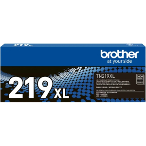 Toner Brother TN219XLBK Negro para Impresoras HL-L3280CDW, DCP-L3560CDW y MFC-L3760CDW.- 3,000 Paginas / Brother