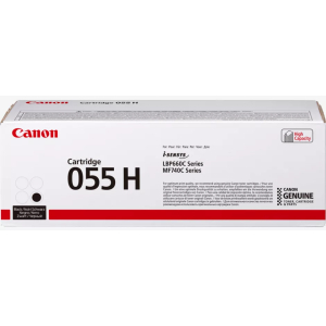 Toner Canon 055H Negro para Impresoras MF746, LBP664 - 7.600 Paginas