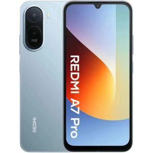 Celular Redmi A7 Pro, Memoria RAM 4GB, Almacenamiento 64GB, 4G LTE, Dual SIM, Mist Blue, 25128RN17L