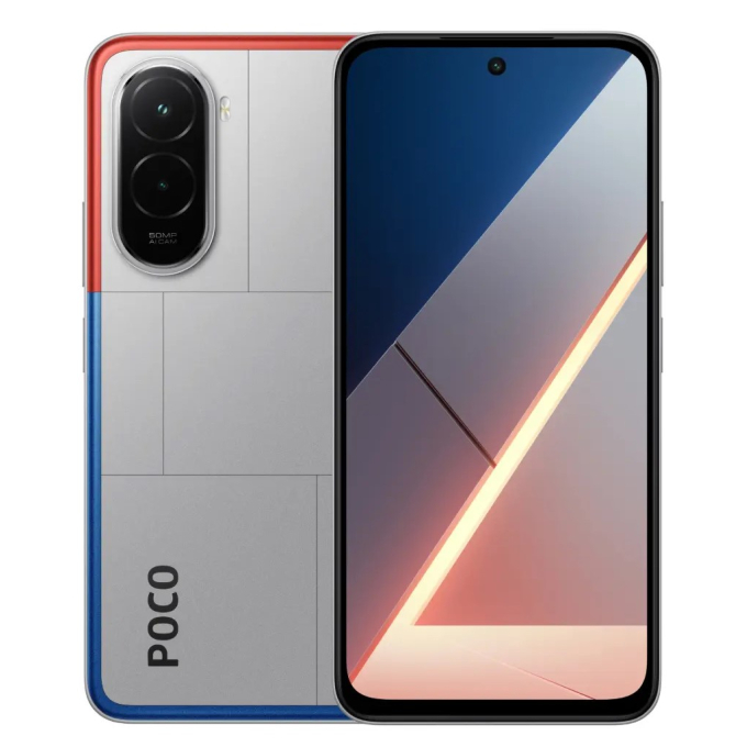 Celular POCO M7, Memoria RAM 6GB, Almacenamiento 128GB, 4G LTE, Dual SIM, Silver / POCO