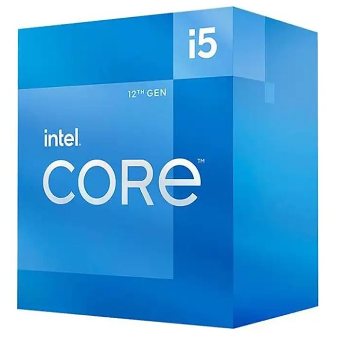 Procesador Intel Core i5-12400, 12ª Generacion, 6 Nucleos, 12 Hilos, 2.50GHz hasta 4.40GHz, 18MB Cache, Socket LGA 1700, UHD Graphics 730 / Intel