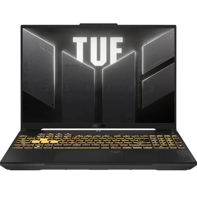 Laptop ASUS TUF Gaming F16 FX607VJR-TU315, Intel Core 5 205H, Memoria RAM 8GB DDR5, Disco Solido 512GB SSD, RTX 3050 6GB, Pantalla 16pulgadas WUXGA 1920x1200 IPS, Gray / Asus