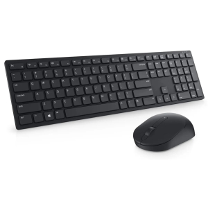 Kit Teclado y Mouse Inalambrico Dell Pro KM5221W, 2.4GHz, QWERTY Espa?ol Latinoamerica, Black 580-AJIU / Dell