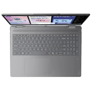 Laptop 2 en 1 Lenovo Yoga 7i, Intel Core Ultra 7 256V, Memoria RAM 16GB DDR5, Disco Solido 512GB SSD, Intel Arc Graphics 140V, Pantalla 16pulgadas WUXGA 1920x1200 Tactil, Win11, Luna Grey, 16ILL10 / Lenovo