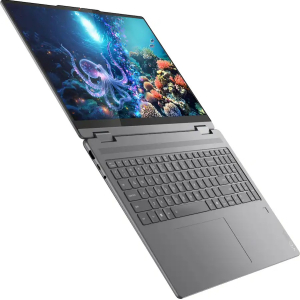 Laptop 2 en 1 Lenovo Yoga 7i, Intel Core Ultra 7 256V, Memoria RAM 16GB DDR5, Disco Solido 512GB SSD, Intel Arc Graphics 140V, Pantalla 16pulgadas WUXGA 1920x1200 Tactil, Win11, Luna Grey, 16ILL10 / Lenovo