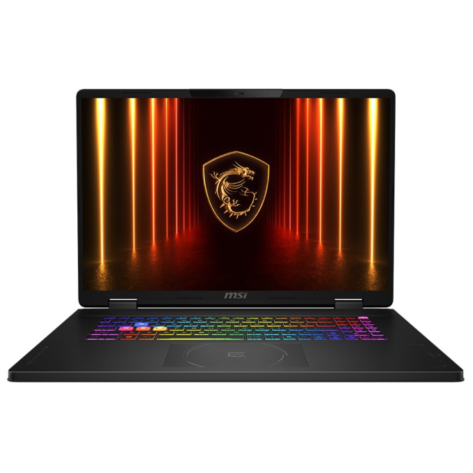 Laptop MSI Crosshair, AMD Ryzen9 8940HX, Memoria RAM 32GB DDR5, Disco Solido 1TB SSD, RTX 5070 8GB, Pantalla 18pulgadas QHD+ 2560x1600 240Hz, Windows 11, Cosmo Gray, Gamer, A8WGKG-009US / MSI