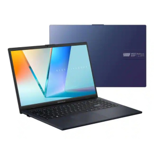 Laptop ASUS Vivobook Go 15, Intel N150, Memoria RAM 4GB DDR4, Disco Solido 128GB SSD, Pantalla 15.6pulgadas Full HD 1920x1080, Win11 Pro, Peacock Blue, E1504TA-PS04-B / Asus