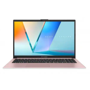 Laptop ASUS Vivobook Go 15, Intel N150, Memoria RAM 4GB DDR4, Disco Solido 128GB SSD, Pantalla 15.6 Full HD 1920x1080, Windows 11 Pro, Rose Pink, E1504TA-PS04-P