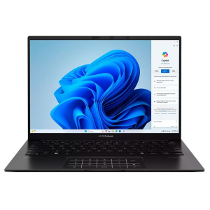 Laptop ASUS Zenbook, AMD Ryzen AI 7 445, Memoria RAM 16GB, Disco Solido 1TB SSD, Pantalla 14 1920x1200 OLED Tactil, Windows 11, Jade Black, Teclado Retroiluminado, UM3406GA