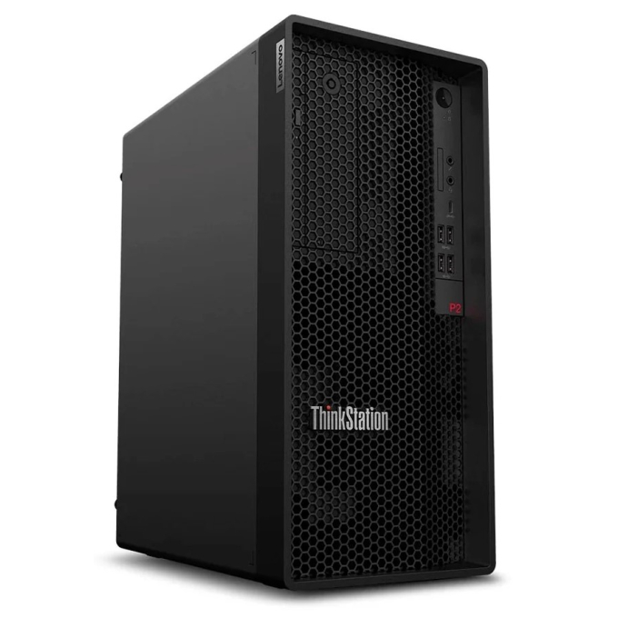 Workstation Lenovo ThinkStation P2 Tower Gen 2, Intel Core Ultra7 265K hasta 5.5GHz, Memoria RAM 32GB DDR5, Disco Solido 1TB SSD, RTX A100, Windows 11 Pro / Lenovo