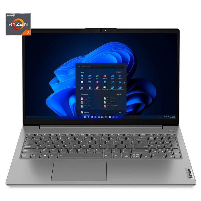 Laptop Lenovo V15 G4 ABP, AMD Ryzen 7 7730U, Memoria RAM 16GB, Disco Solido 512GB SSD, Pantalla 15.6pulgadas 1920x1080 / Lenovo